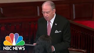 Watch Live: Senate Holds Procedural Vote On Judge Brett Kavanaugh Nomination | NBC News