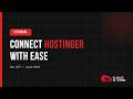 How to Connect Hostinger VPS to CloudRaptor (No API Needed)