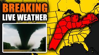 Live Tornado Outbreak Coverage With Storm Chasers On The Ground Ryan ...