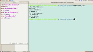 System Administration lab (SA lab) - shell programming 9 -exp 12