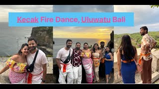 Kecak Ramayan and Fire Dance in Uluwatu Temple | Bali - 2024