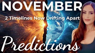 NOVEMBER 2025 - 2 Timelines Now Drifting Apart ⚡ Energy Update & Forecast Numerology Astrology
