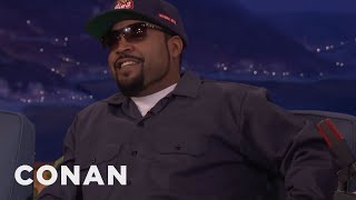 Ice Cube Rolled Up To A Cannabis Festival 90 Minutes Late In A Minivan | CONAN on TBS