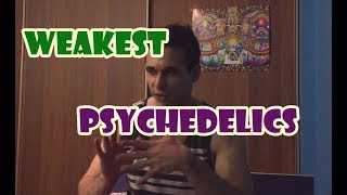 Weakest Psychedelics Ever (4-HO-DET, 5-MEO-MIPT, 2c-C, 2c-D)