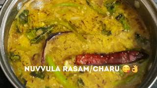 # Nuvvula Rasam/Charu Preparation Method In Telugu With English Subtitles,Best Goes With kichidi #