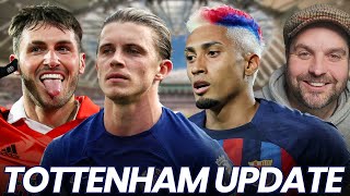 Telegraph: Tottenham Decide on 3 Players; Raphinha, Gallagher & Gimenez