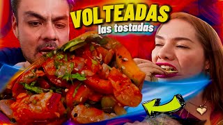 donde las TOSTADAS van VOLTEADAS y el MEZCAL y la CERVEZA GRATIS