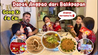 IMLEKAN DAPAT ANGPAO DARI BALIKPAPAN 😍 GONG XI FA CAI.!