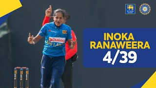 Inoka Ranaweera took 4 wickets - India Women tour of Sri Lanka 2022 - 1st ODI