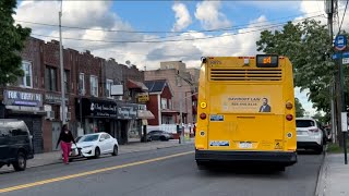 NYCT Bus: 8875 Q4 Local Departs Linden Bl/ 192 St