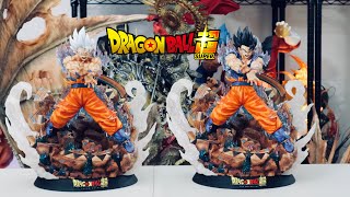 UNBOXING MUI Goku Kamehameha Resin Statue from Temple Studio 圣殿自在极意功 孙悟空 龟派气功 GK 开箱测评