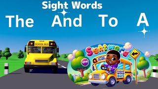 Wheels on the Bus + Sight Words! \