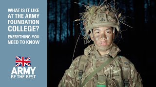 What is it like at the Army Foundation College? Everything You Need to Know | British Army