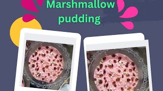 #අලුත් අවුරුදු මේසයට මාෂ්මිලෝ පුඩිම# marshmallow pudding 🍰 #cook with manomi#