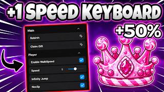 +1 SPEED KEYBOARD ESCAPE Script Pastebin 2026 AUTO FARM, FREE GAMEPASS, AUTO WIN & SPEED (NO KEY) 🏆