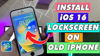 How to Get iOS 16 Lockscreen on Old iPhone 6s/7/7+/8