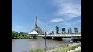 The Forks, Esplanade Riel, \u0026 Red River