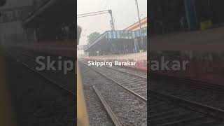 17008 Darbhanga Secunderabad skipping Barakar