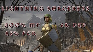 Sorceress Guide / Lightning 500 % Magic Find Diablo 2 Resurrected / B.net D2R