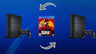How to GAMESHARE on ps4 and play games for free!