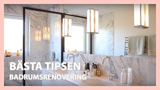 INREDNING, BADRUMSRENOVERING, STATUARIO MARMOR, TIPS