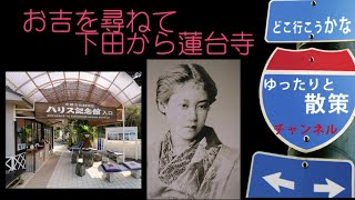 お吉さんを尋ねて静岡県下田まで着ました。「看護人」か「妾」か！お吉さんの悲しい人生をどこまで観れるかはわかりませんが理解したくてやってきました。距離8.9KM