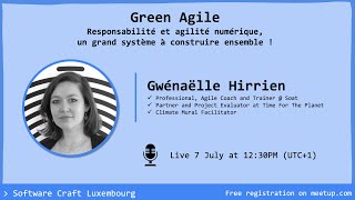 Green Agile : responsabilité et agilité numérique