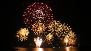 2013 敦賀とうろう流しと花火大会　フィナーレ The marine fireworks of Tsuruga  Finale fireworks