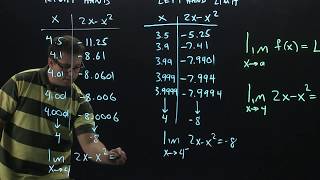 Evaluating Limits Numerically