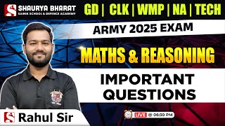 Important Ques for Army NA, Tech, GD, TDN, WMP, CLK || Agnivver CEE 2025 Exam by Rahul Sir ||