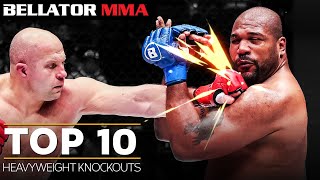 TOP 10 Heavyweight Knockouts | Bellator MMA