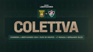 FLUTV - COLETIVA - THE STRONGEST 1X0 FLUMINENSE - COPA CONMEBOL LIBERTADORES DA AMÉRICA 2023