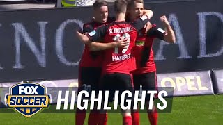 Nils Petersen gives SC Freiburg the lead | 2016-17 Bundesliga Highlights