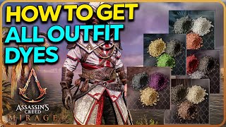 How to Get All Outfit Dyes Assassin's Creed Mirage