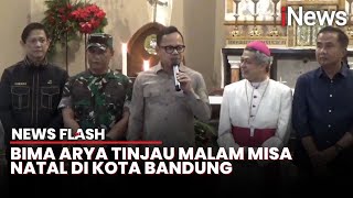 Wamendagri Bima Arya Kunjungi 2 Gereja di Bandung, Tinjau Pelaksanaan Misa Natal | News Flash