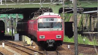 名鉄6514F(6414F) 1072Aレ急行河和 金山駅到着