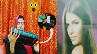 hair straightener use at home || beauty parlour hair vlog || Farwa vlogs