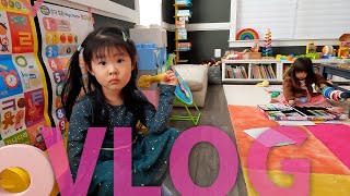 Afternoon routine of a mom of two daughters [Parenting vlog]