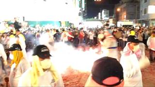 2011北港朝天宮媽祖遶境犁炮施放