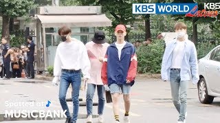 [Spotted at Music bank] 뮤직뱅크 출근길 - SHINee, GFRIEND, UNB, (G)I-DLE, Kim Hyun Jung [2018.06.29]