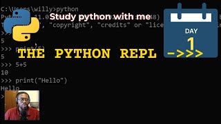 PYTHON REPL - Python Journey #Day1