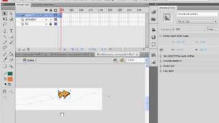 Flash CS4 Banner with Motion Tweening and Motion Guides - Part 5