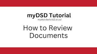 Important Document Review Process