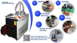 5 in 1 handheld fiber laser welding/cleaning/weld bead cleaning/cutting/energy storage welding 2kw