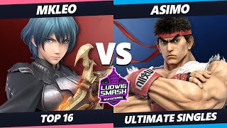 Ludwig Invitational - MKLeo (Byleth) Vs. Asimo (Ryu) SSBU Ultimate Tournament