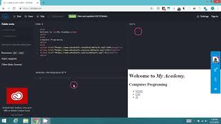 Coding HTML, CSS and JS on jsfiddle