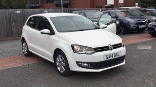 VW Polo 1.2 5dr Match Edition Candy White Walkaround