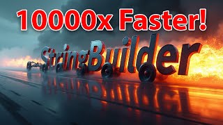 How StringBuilder Made My C# Code 10,000x Faster