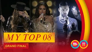 🇪🇸 Benidorm Fest 2025: My Top 8 (GRAND FINAL) | Spain Eurovision 2025