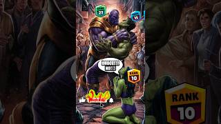 HULK vs THANOS 💥 STREET FIGHT Match 💥 #avengers #brawlstars #marvel #venom #spid